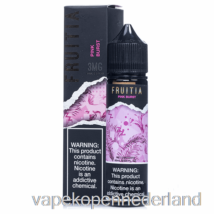 Elektronische Sigaret Vape Roze Burst - Fruitiazouten - 30 Ml 50 Mg